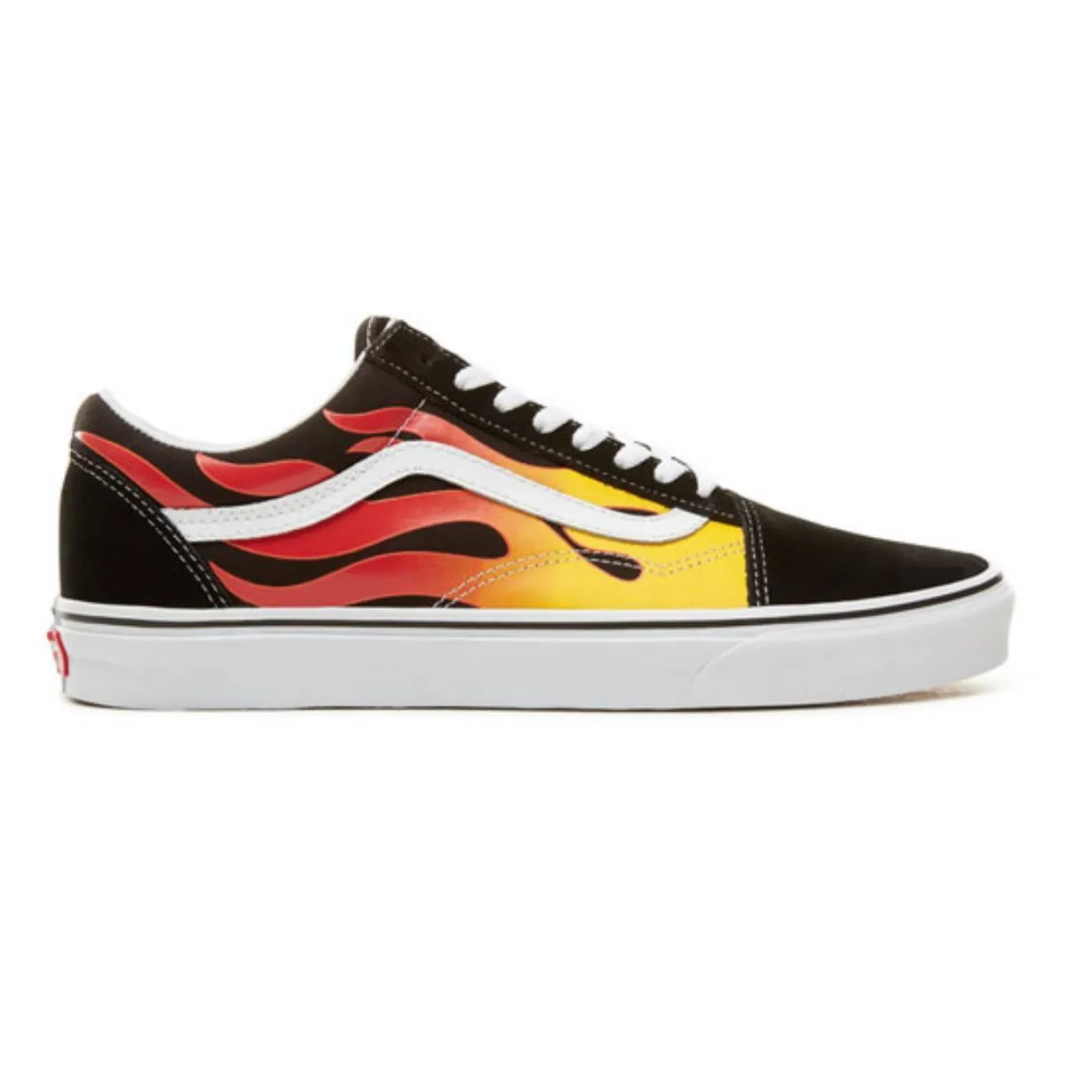 Vans Old Skool Flame VN0A38G1PHN1 Men's Black Low Top Skateboard Shoes C1783