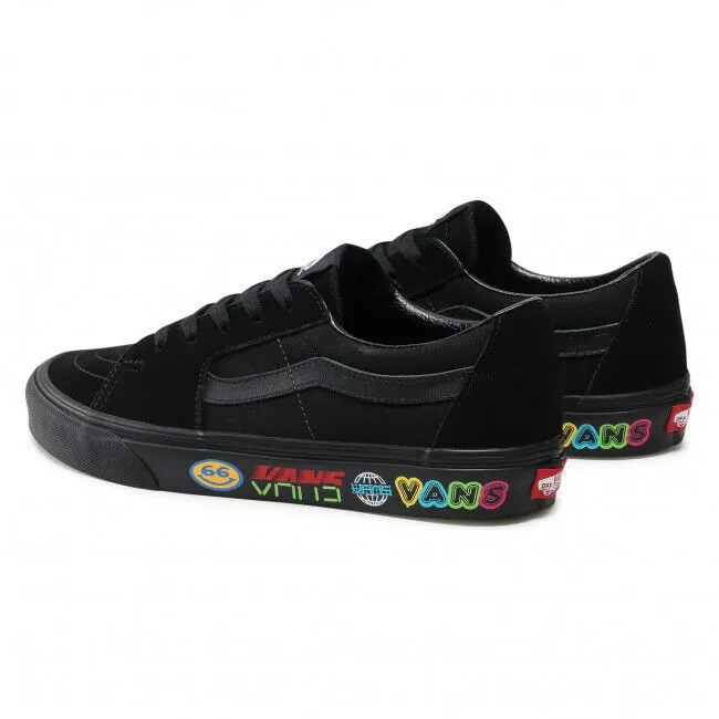 Vans SK8-Low Disruptive VN0A4UUK4WB1 Men's Black Skateboard Shoes HS4921
