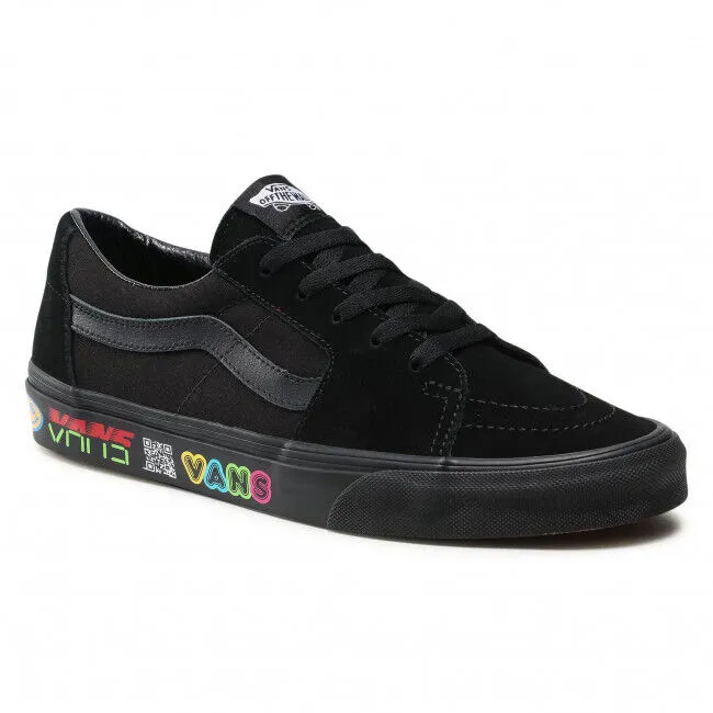 Vans SK8-Low Disruptive VN0A4UUK4WB1 Men's Black Skateboard Shoes HS4921