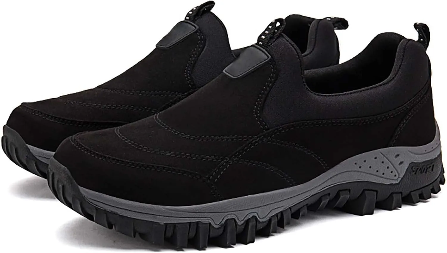 Winter Boots Men's Lined Warm Snow Shoes Width Winter Shoes Snow Boots Outdoor Hiking Lightweight Boots