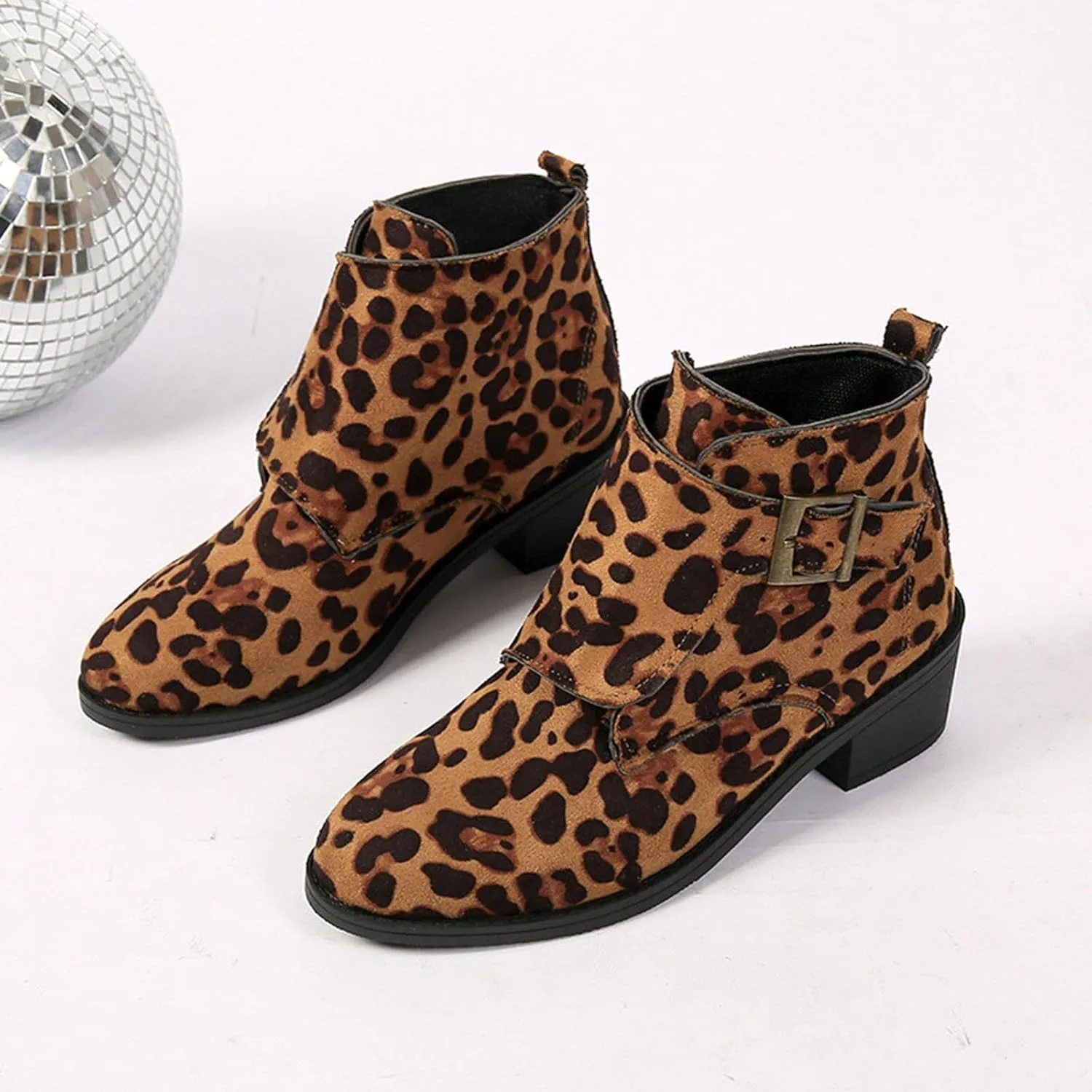 Women's Chunky Block Boots heels Side Zipper BootsKnee High Boots Casual Shoes Rain Boots Cowboy Chunky Chelsea Chukka Knee